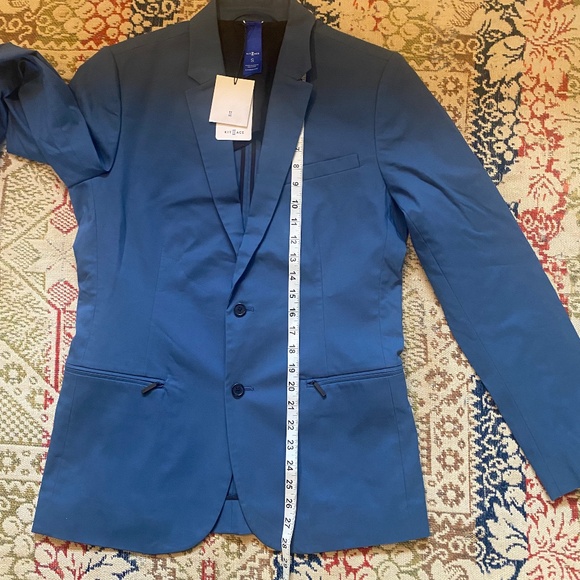 NWT Kit & Ace Navigator Stretch 2.0 Blazer Jacket Blue Men's Size Small S - Picture 14 of 14